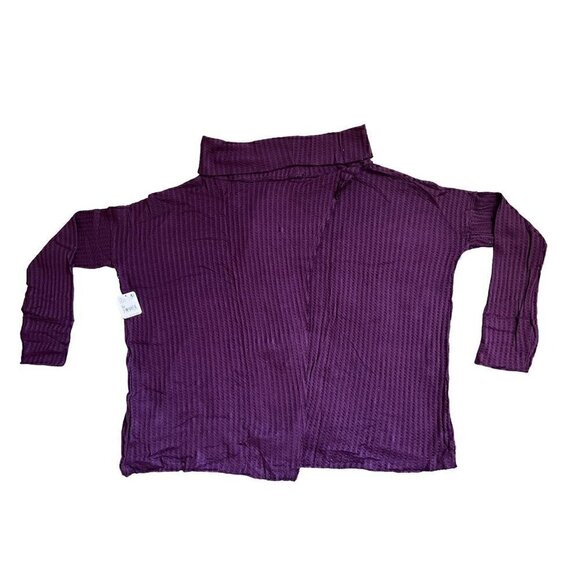 FREE PEOPLE JUICY OVER SIZE LONG SLEEVE, 100% COTTON, DATE NIGHT, SIZE MEDIUM - Picture 4 of 5